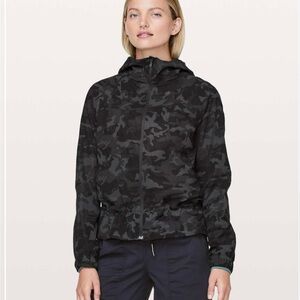 Lululemon Black Camo Jacket
